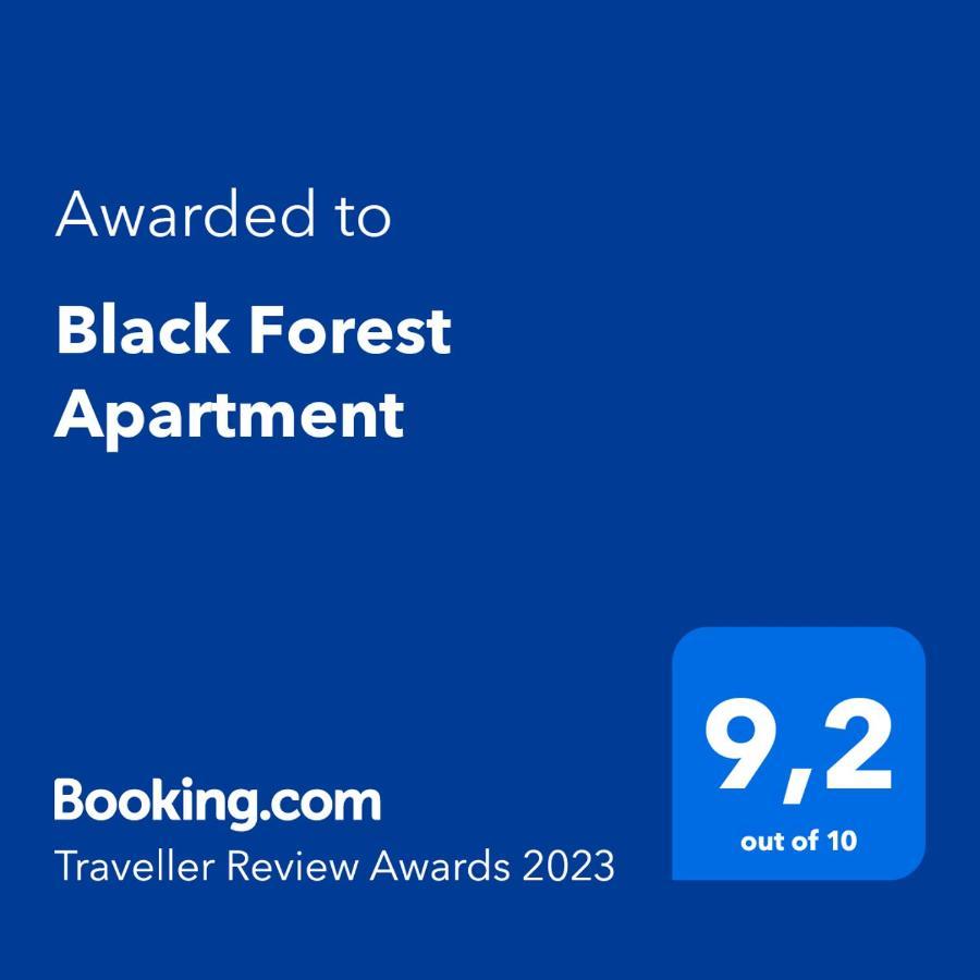 Black Forest Apartment Bad Herrenalb Buitenkant foto